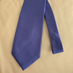 Club Room Blue Men's Silk Necktie Tie
